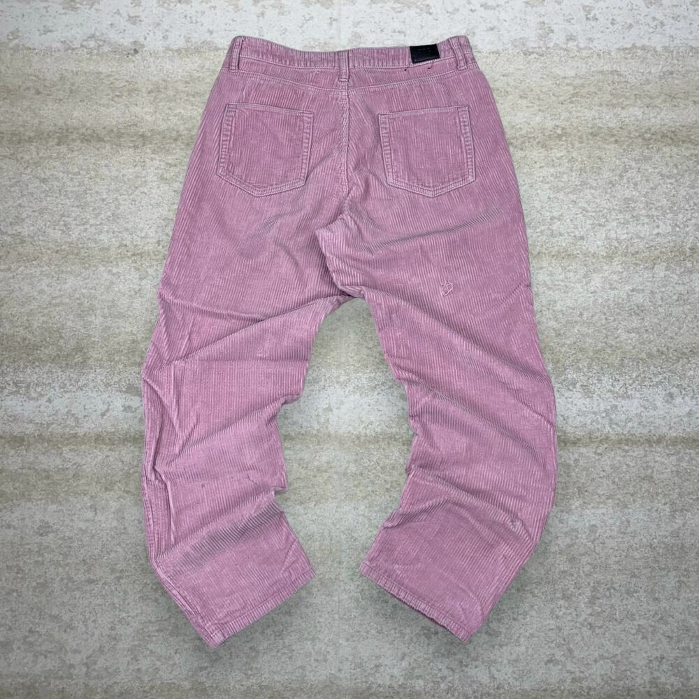 Vintage 90s BDG Corduroy Pants 30x28 Baggy Fit Bubblegum Pink Flat Front Tapered